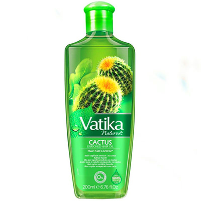 Vatika Naturals Cactus Enriched Hair Oil Hair Fall Control