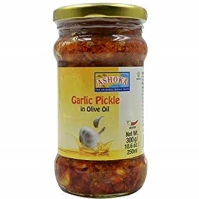 Ashoka Garlic Pickle In Olive Oil