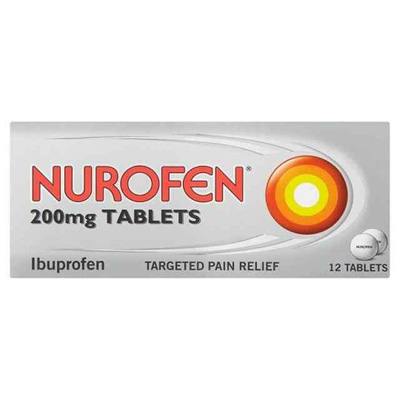 Nurofen Ibuprofen 12 Tablets