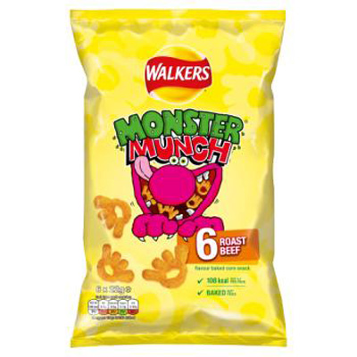 Walkers Monster Munch Roast Beef