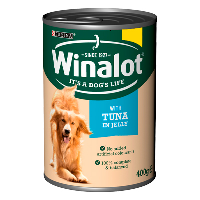 Winalot Classics Tinned Dog Food Tuna In Jelly