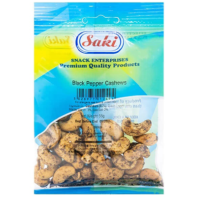 Saki Black Papper Cashews