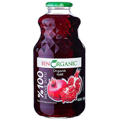 Ben Organic Pomegranate Juice