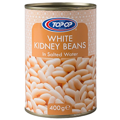 Top Op White Kidney Beans In Salted Water