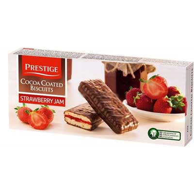 Prestige Cake Bars Strawberry Cream