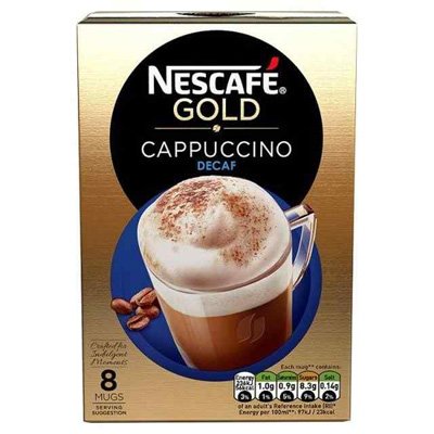 Nescafe Gold Cappuccino Decaff